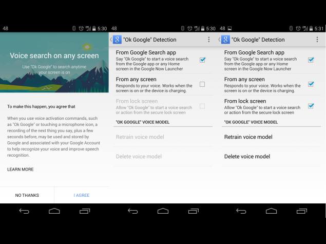 Google Search App for Android Update Detects 'Ok Google' From Any Screen