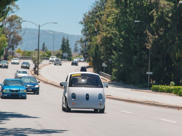 Google Self-Driving Prototype Cars Hit Public Roads