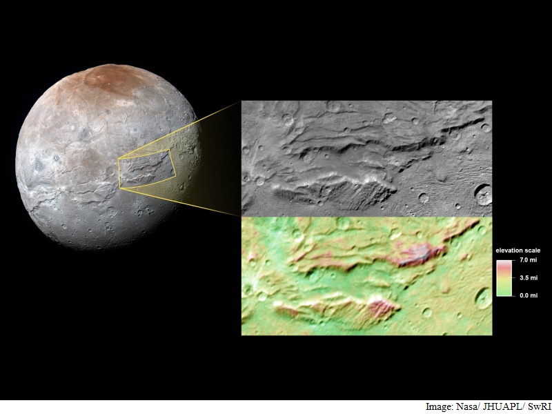 Super Grand Canyon Spotted on Pluto's Moon Charon