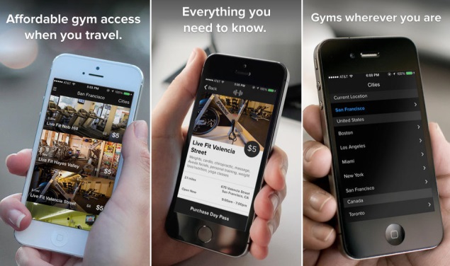 New Apps That Help Travellers Find Gyms While on the Move