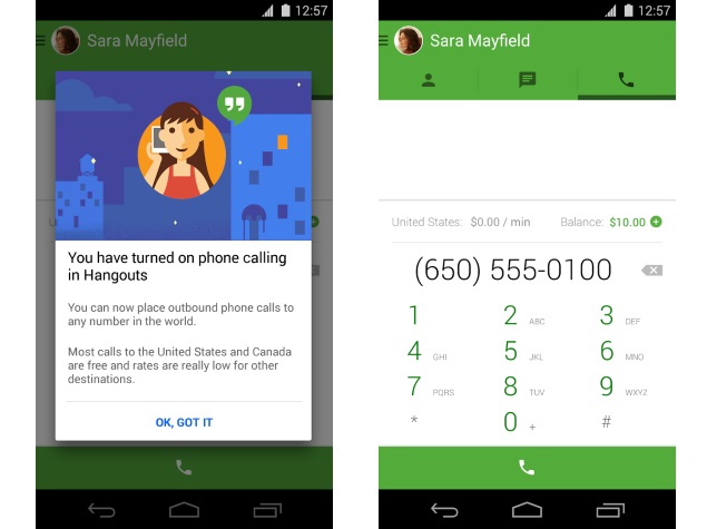 India Users Can Now Make Voice Calls From Google Hangouts 