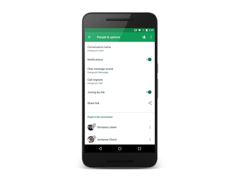 Google Hangouts Now Lets Users Join Groups via Unique Links