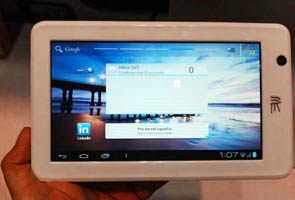 HCL to launch a new 3G tablet for Rs. 18,000 in August