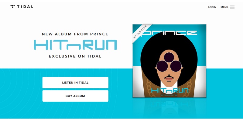 In Twist, Online Streaming Service Tidal Sells Prince CDs