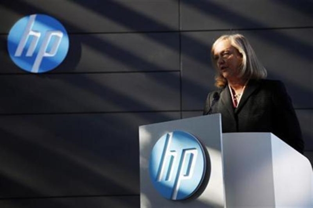 HP CEO expects to steady the ship in 2014, sends shares north