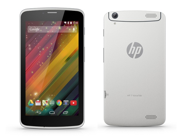 HP 7 VoiceTab With Android 4.4.2 KitKat Launched in India at Rs. 10,990
