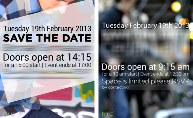 HTC M7 announcement expected at confirmed event in London on February 19