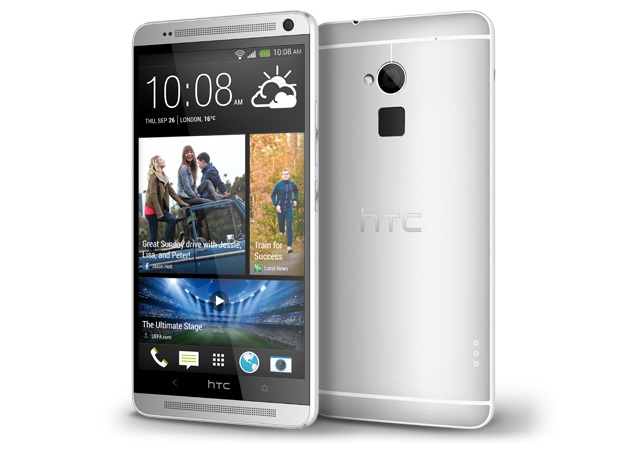 HTC One Max phablet with fingerprint scanner launched at Rs. 61,490