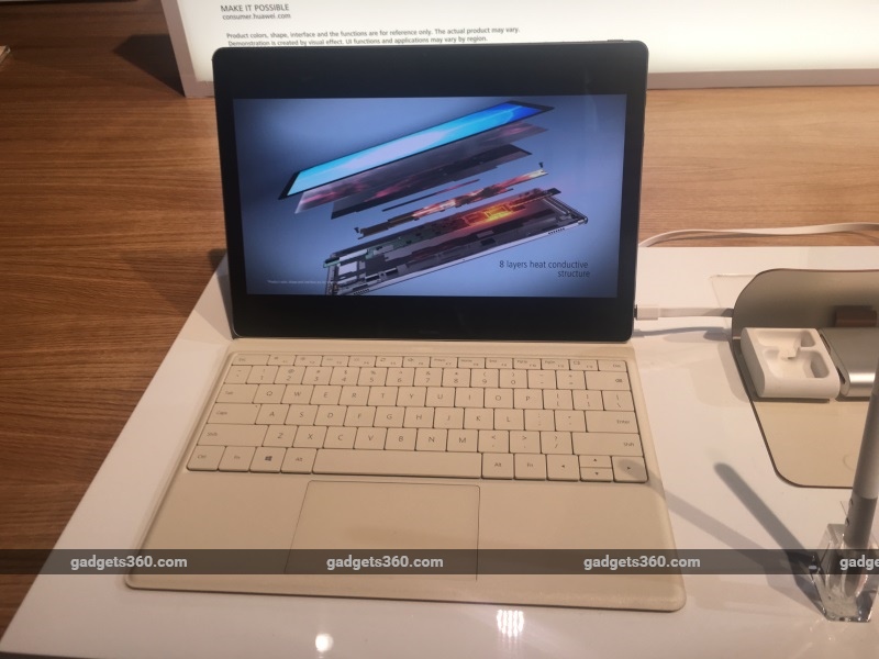 Huawei MateBook 2-in-1 Hybrid With Windows 10 Launched at MWC 2016