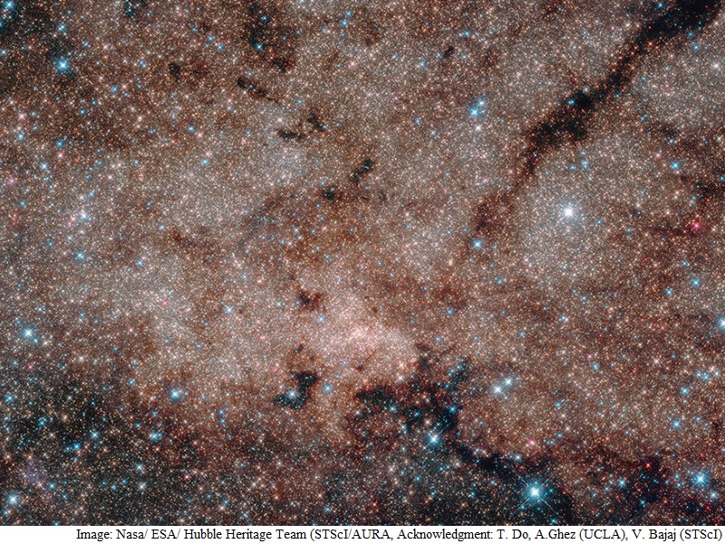 Nasa's Hubble Space Telescope Reveals Millions of Stars at Galactic Core