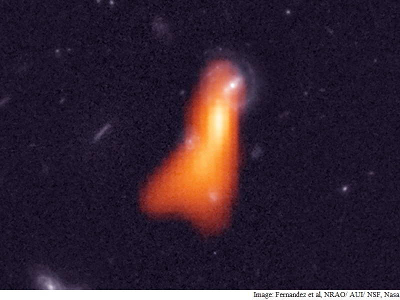 Astronomers Detect Hydrogen in Galaxy More Than 5 Billion Light-Years Away