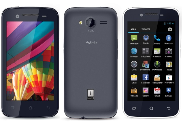 iBall Andi 4Di+ smartphone with Android 4.2 launched at Rs. 6,399