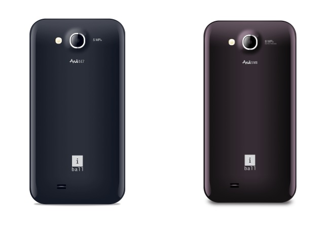 iBall Andi 5-E7 and Andi 5-M8 dual-core Android smartphones launched in India