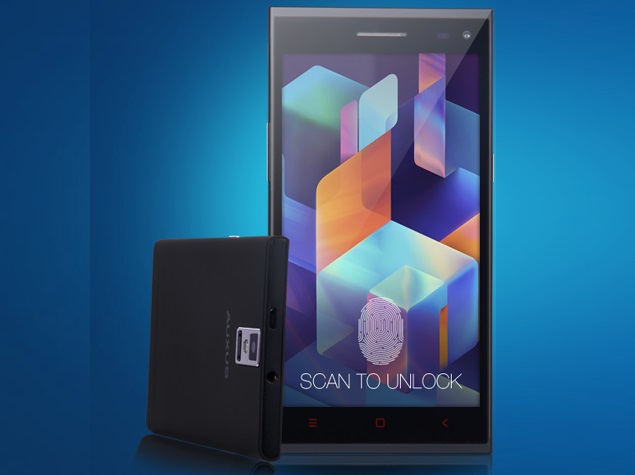 iberry Auxus Note 5.5 With Fingerprint Scanner Launched at Rs. 13,990