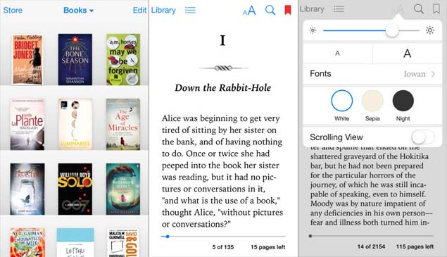 e book viewer autoscroll