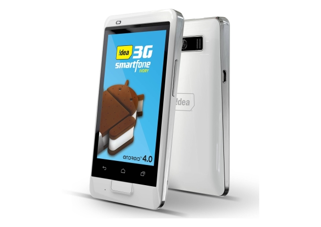 Idea launches dual-SIM Android 4.0 Ivory for Rs. 7,390