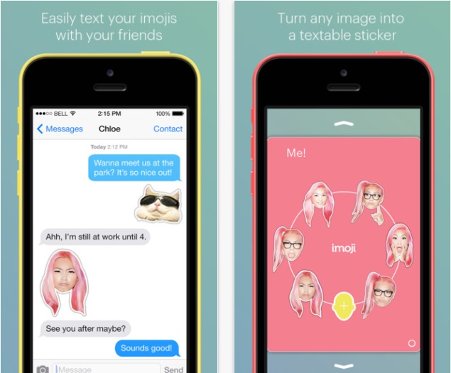 Turn Your Selfie Into Emoji With This imojiapp
