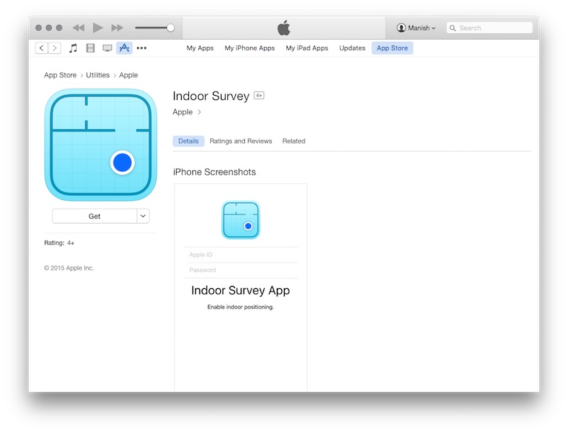 Apple's Survey App for Indoor Mapping Gets Spotted