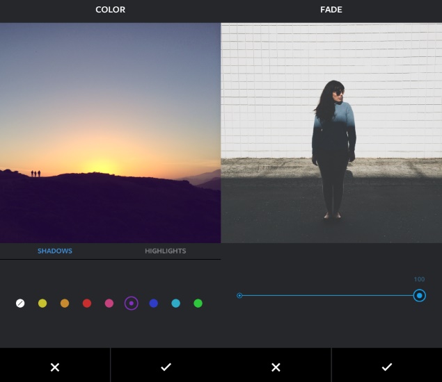 Instagram Gets Color and Fade Editing Tools Alongside Post Notifications
