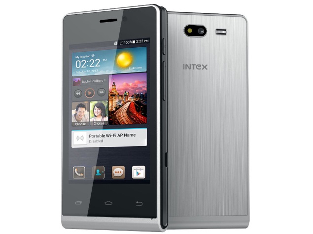 Intex Aqua V4 With Android 4.4.2 KitKat Available Online at Rs. 2,699