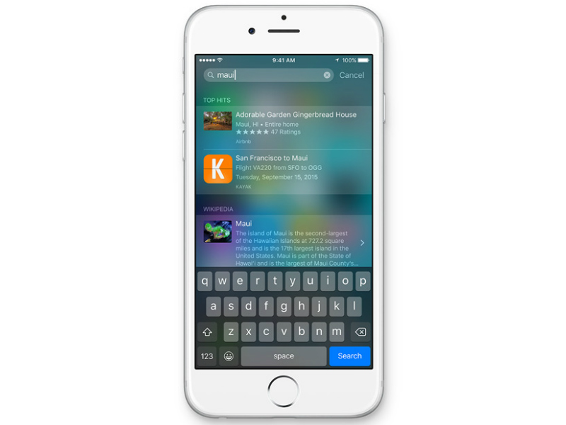 iOS 9 Search Showing Too Many Results?  here is a simple fix