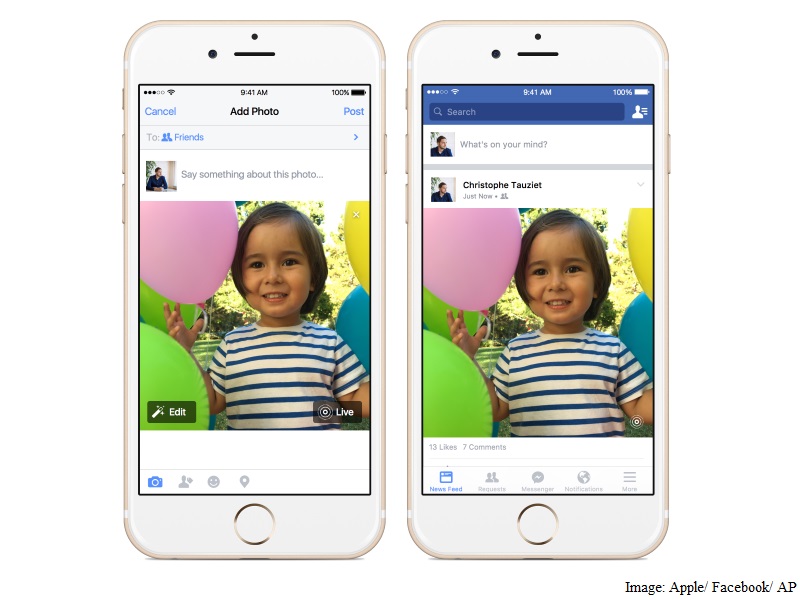 Facebook for iOS to Add Support for Apple's Live Photos