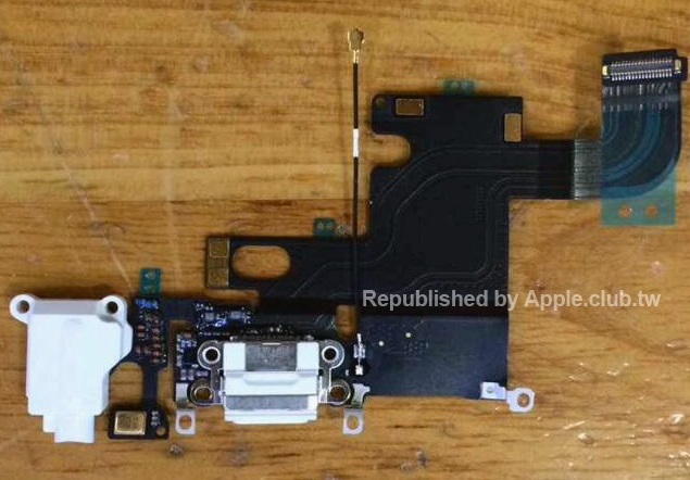 Alleged iPhone 6 Lightning Port, Headphone Assembly and Rear Shell Spotted