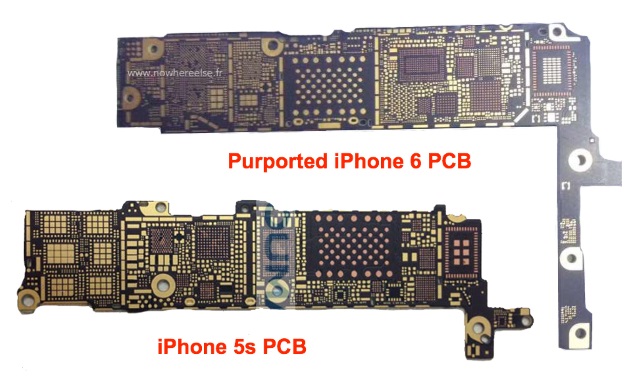 iPhone 6 Logic Board Images Leaked; 802.11ac, NFC Support Tipped