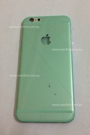 Alleged iPhone 6 Rear Shell Image Tips Plastic-Coated Design