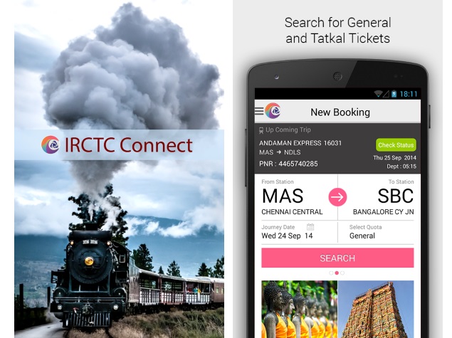 Irctc mobile app android