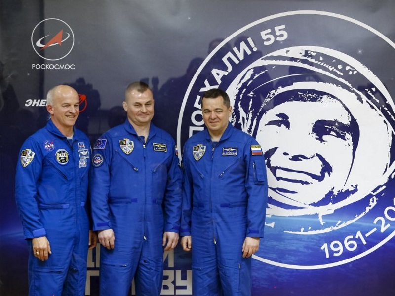 Russian Spacecraft With US Grandpa Onboard Docks at Space Station