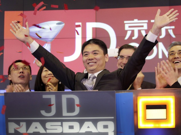 China's JD.com Raises $1.78 Billion in Nasdaq Debut