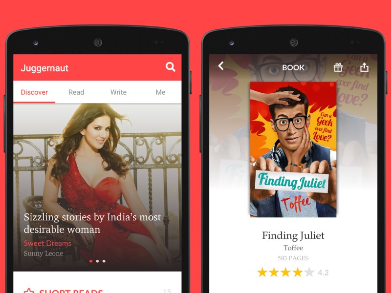 Juggernaut App Is a New Electronic Publishing House, Books Start at Rs. 10