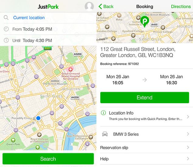 New App Predicts Where Users Can Park