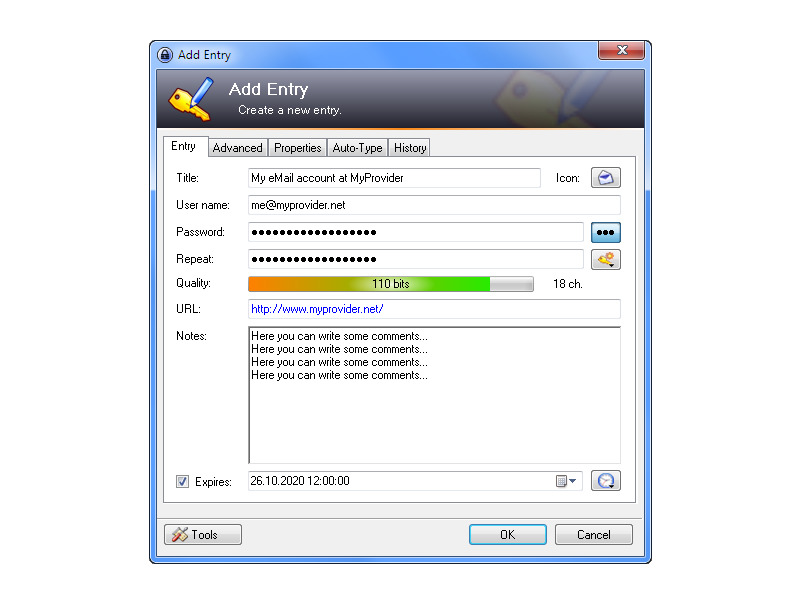 keepass password manager