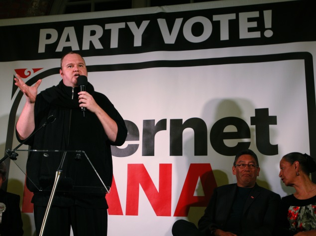 Kim Dotcom's Party Poised to Win New Zealand Seats