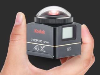 Kodak Pixpro SP360 4K Action Camera Launched at CES 2016