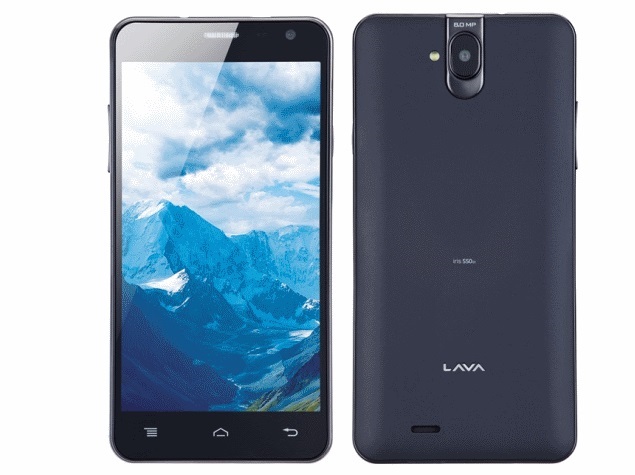Lava Iris 550Q with 5.5-inch HD display launched at Rs. 13,000