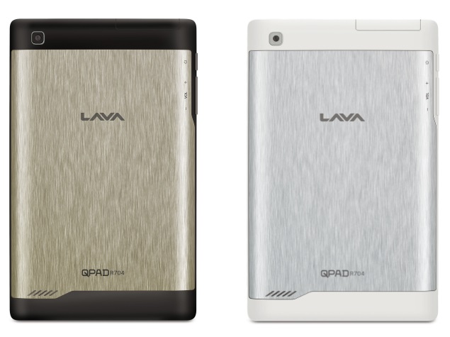 Lava QPAD R704 Voice-Calling Android Tablet Launched at Rs. 8,499