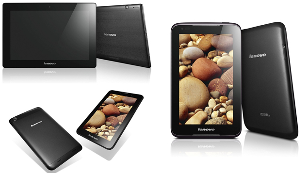Lenovo unveils A1000, A3000 and S6000 Android Jelly Bean tablets at MWC