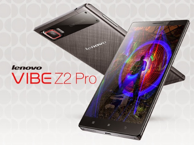 Lenovo Vibe Z2 Pro With 6-Inch QHD Display, Snapdragon 801 Launched