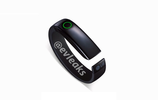 LG 'Lifeband Touch' fitness tracking wristband purportedly leaked in image