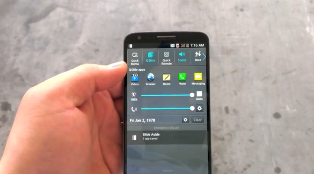 LG Optimus G2 spotted in video ahead of launch