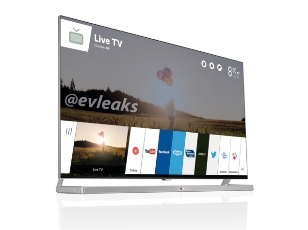 LG webOS TV leaked in image ahead of CES 2014 unveiling 