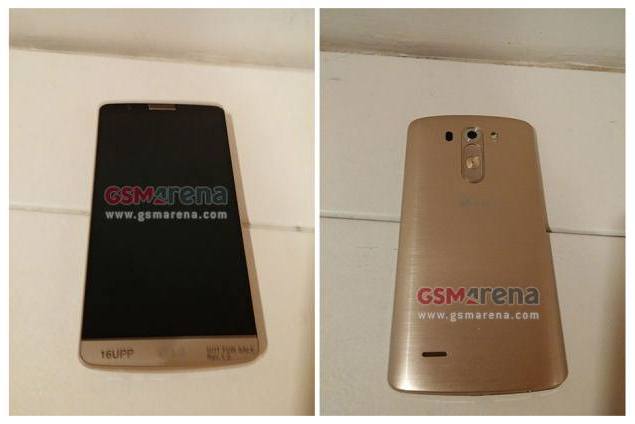 Alleged Brushed Gold Metal Finish LG G3 Spotted in Leaked Images