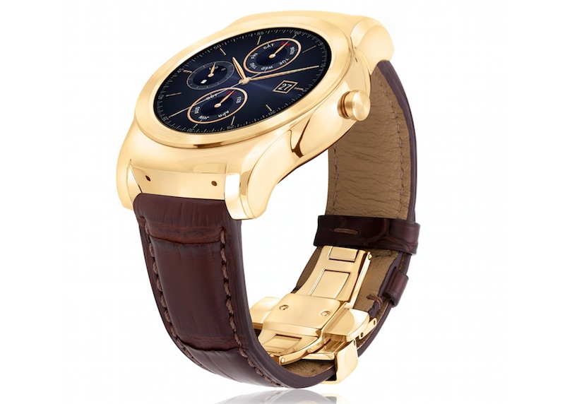 LG Watch Urbane Luxe 23-Karat Gold-Plated Smartwatch Launched