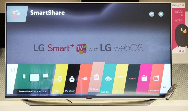 LG to Showcase webOS 2.0 Smart TV Lineup at CES 2015