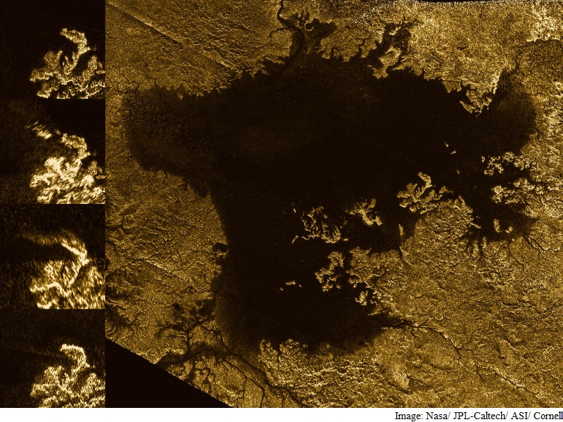Flooded Canyons Found on Saturn's Moon Titan: Nasa