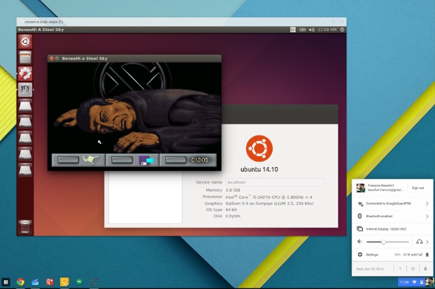 Chromebooks Can Now Run Linux in a Window via Crouton Extension