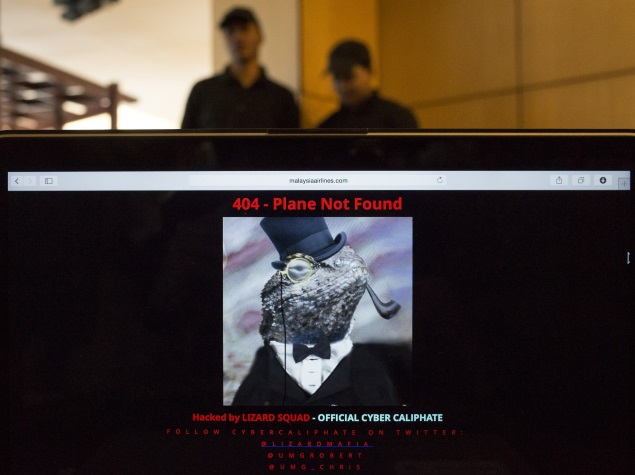 Malaysia Airlines Website Hacked and Defaced by Lizard Squad